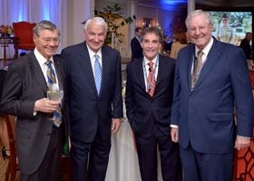 Steve Forbes, Billie Resnick and John Resnick